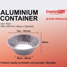 STAR PRODUCTS ALUMINIUM CONTAINER 3407 TRAY