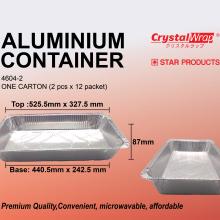 STAR PRODUCTS ALUMINIUM CONTAINER 4604-2