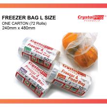 Freezer & Food Bag L Size (72 Rolls/ctn)