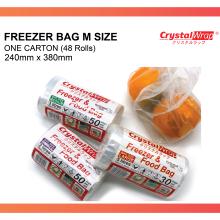 Freezer & Food Bag M Size (48 Rolls/ctn)