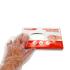 CrystalWrap® HDPE Disposable Embossed Glove - Free Size (Box of 100pcs)