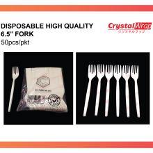 Disposable High Quality 6.5'' Fork