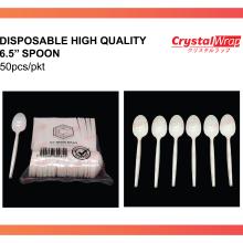 Disposable High Quality 6.5'' spoon